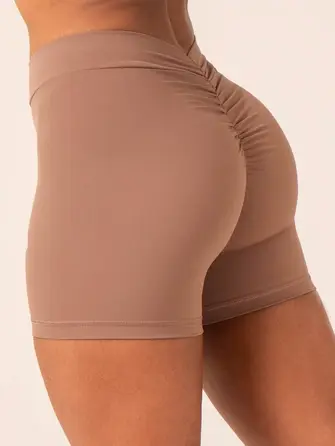 Шорты Ryderwear NKD V Scrunch Shorts - Mocha