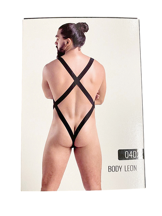 Мужское эротическое белье Passion LEON 040 черное, L/XL