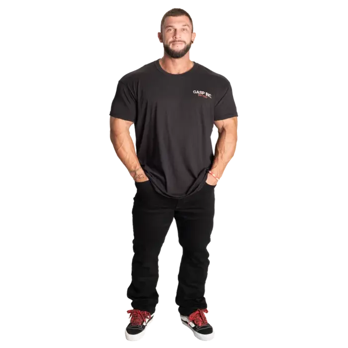 Футболка GASP Utility Street Tee 221041 Washed Black