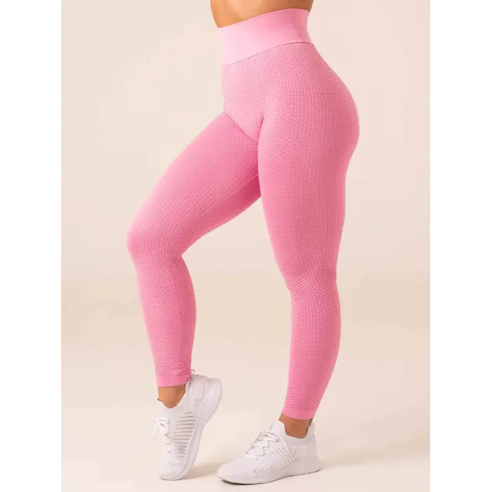Легінси Ryderwear Honeycomb Scrunch Seamless Leggings - Candy Pink