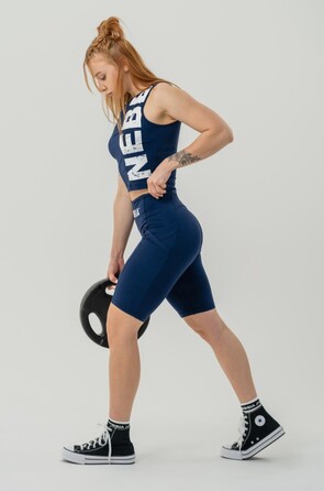 Топ Nebbia Tank top SNATCHED Dark Blue 627 Blue Dark