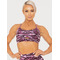 Топ Ryderwear Wild Tied Up Sports Bra Tiger Purple