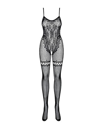 Комбинезон Obsessive Bodystocking F213 Черный S/M/L