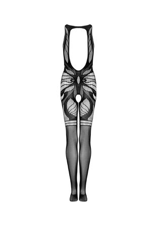 Комбінезон із відкритим доступом Obsessive G331 чорний, S/M/L