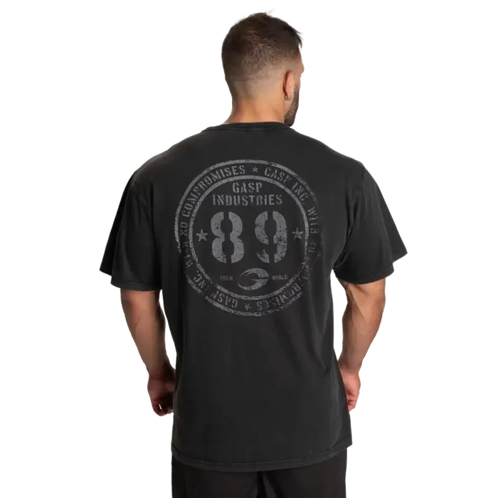 Футболка GASP 89 Original Tee 221026 Washed Black