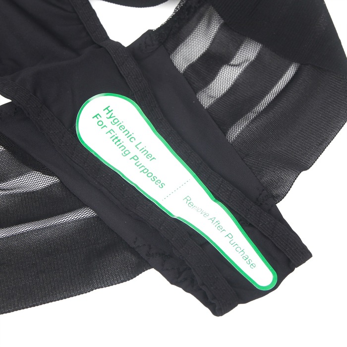 Трусы высокие Star Night, чёрные, M