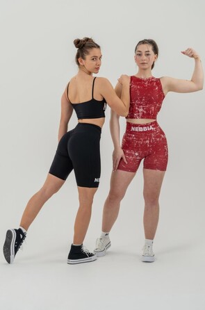 Шорти Nebbia High waisted leggings shorts 5'' HAMMIES Red 615