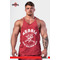 Майка Nebbia Washed Muscle Back Stringer GOLDEN AGE Red 791