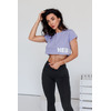 Топ Nebbia Oversized Crop Top Powerhouse Light Purple 279