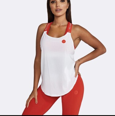 Майка жіноча Babalu NK White S борцовка спортивна