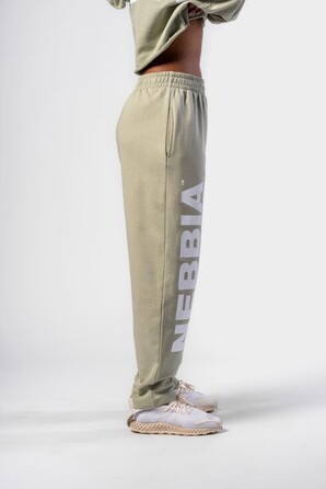 Штани Nebbia Loose-Fit Baggy Pants BOYFRIEND STYLE Light Green 432
