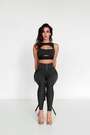 Легінси Fitzona Legging Fitness Black CALFTZ02