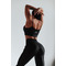 Топ Fitzona BLACK SHINY TOP WITH STRAPS