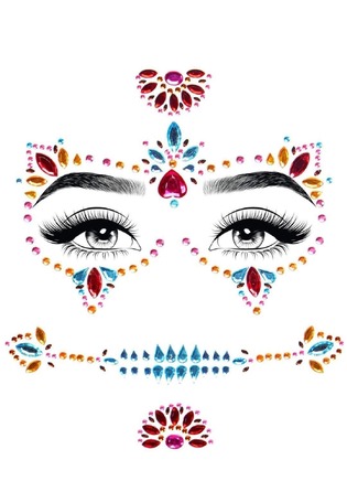 Наклейки для обличчя Leg Avenue DOTD face jewels sticker