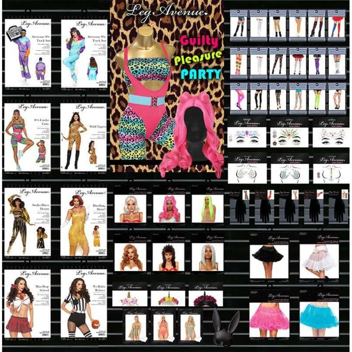 Чоловічий костюм капітана XL, Leg Avenue, 2 предмети, червоний