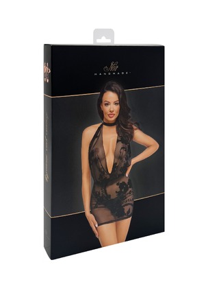 Плаття, F313 Noir Handmade Mythos з візерунком, чорне, розмір S