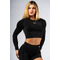 Топ Nebbia Seamless Long-Sleeve Top POWER Black 892