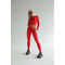 Леггинсы Fitzona RED LEGGINGS WITH RUFFLED WAISTBAND