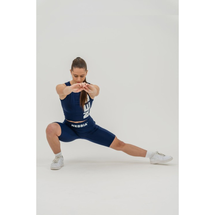 Топ Nebbia Tank top SNATCHED Dark Blue 627 Blue Dark