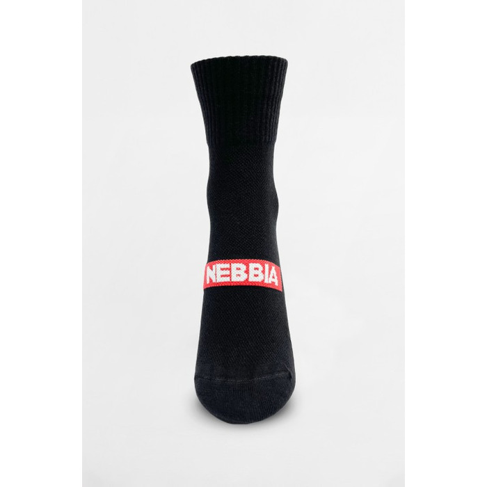 Шкарпетки NEBBIA 'EXTRA MILE” crew socks Black 103