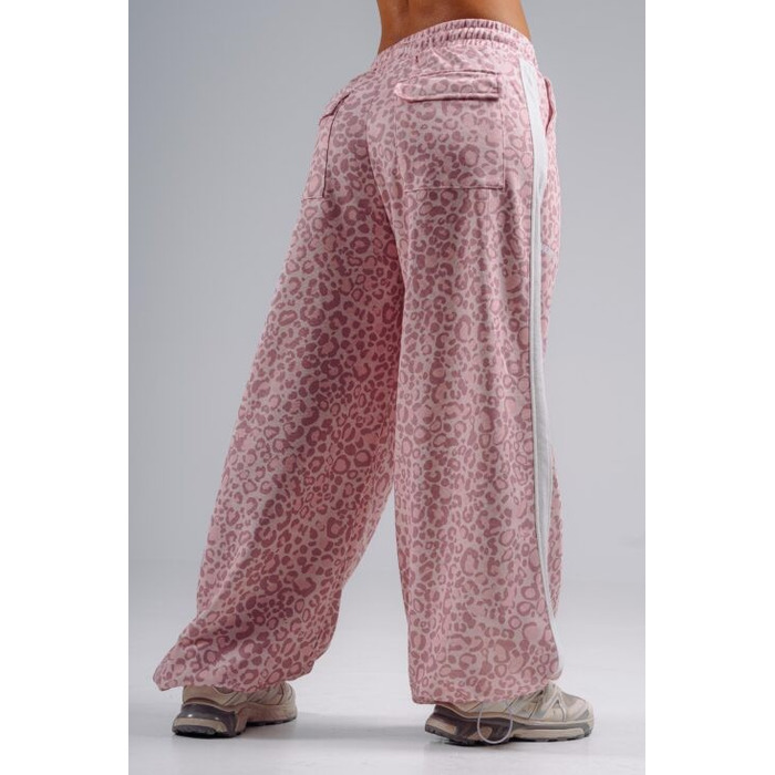 Штани Nebbia Baggy Leopard Sweatpants PRIMAL Pink Leopard 865
