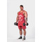 Майка Nebbia Washed Muscle Back Stringer GOLDEN AGE Red 791
