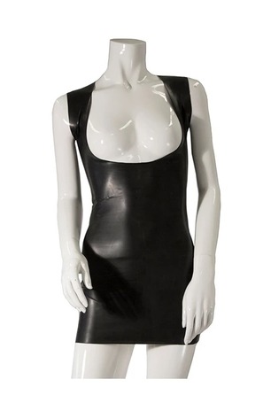 Платье с открытой грудью Guilty Pleasure Datex Front черное, S