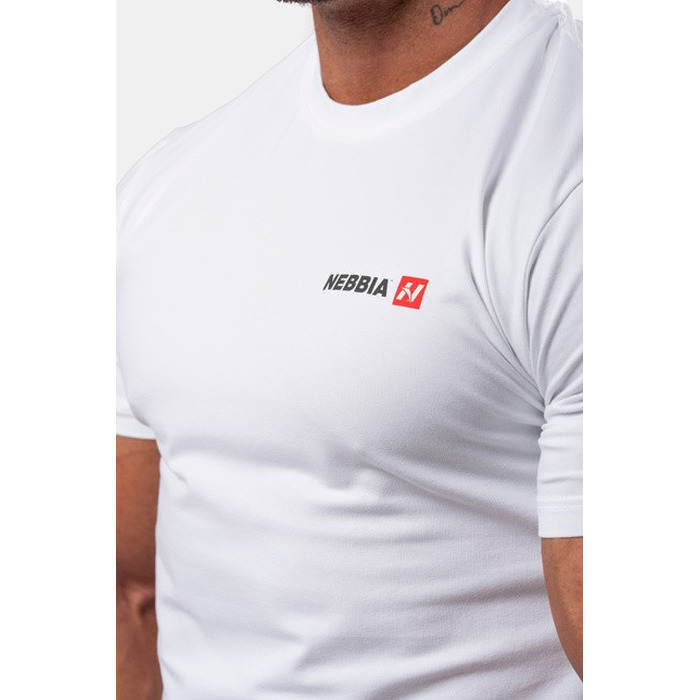 ФУТБОЛКА MINIMALIST LOGO NEBBIA T-SHIRT WHITE 291