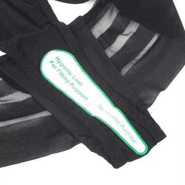 Трусы высокие Star Night, чёрные, M