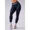 Легинсы Nebbia Flow Seamless с высокой талией и эффектом push-up, темно-синие (496)