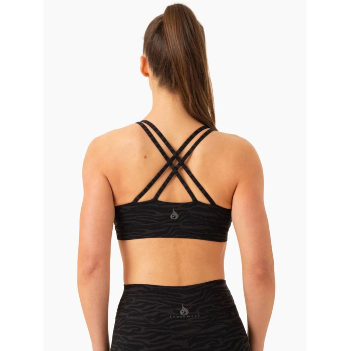 Топ Transform Twist Sports Bra - Black Zebra