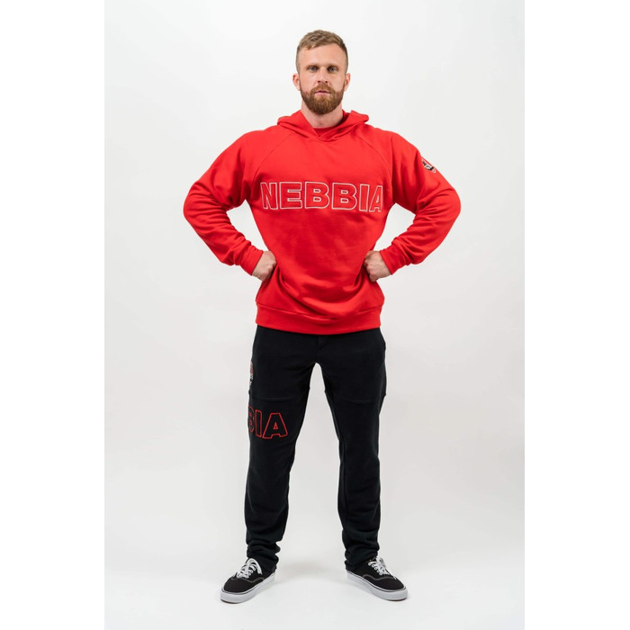 Худі Nebbia Long Pullover Hoodie LEGACY Red 704
