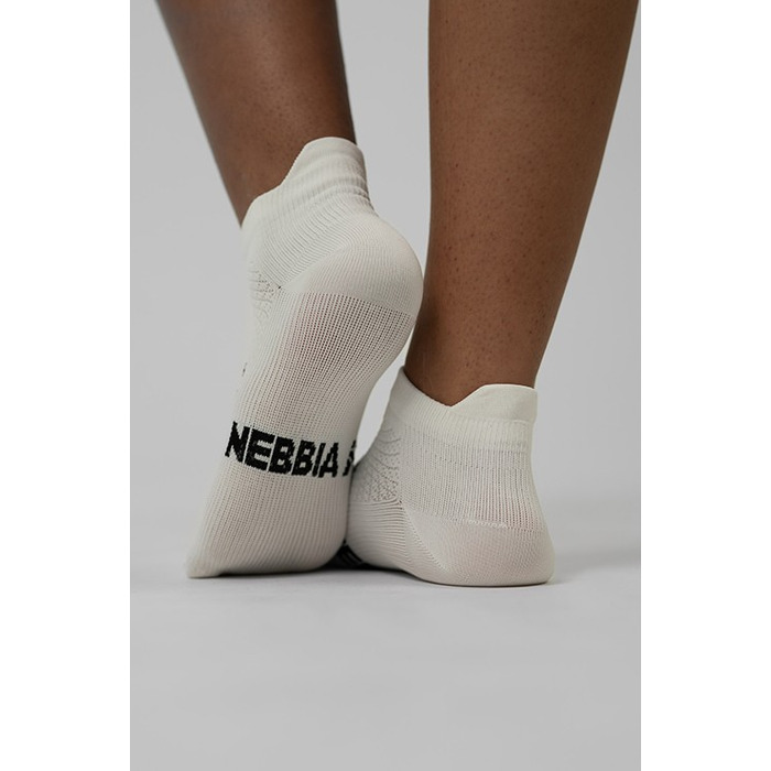 Шкарпетки NEBBIA 'HI-TECH' Ankle Socks YES YOU CAN White 122