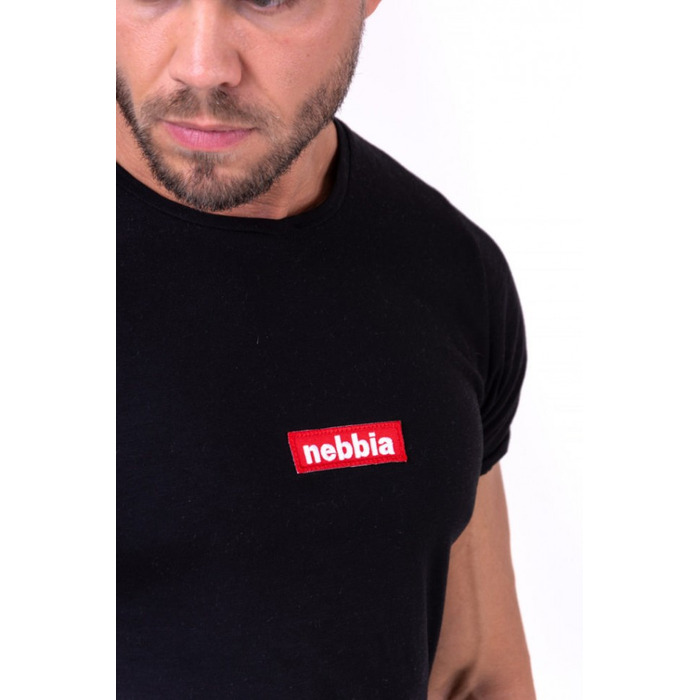 Футболка NEBBIA Red Label V-typical T-Shirt Black 142