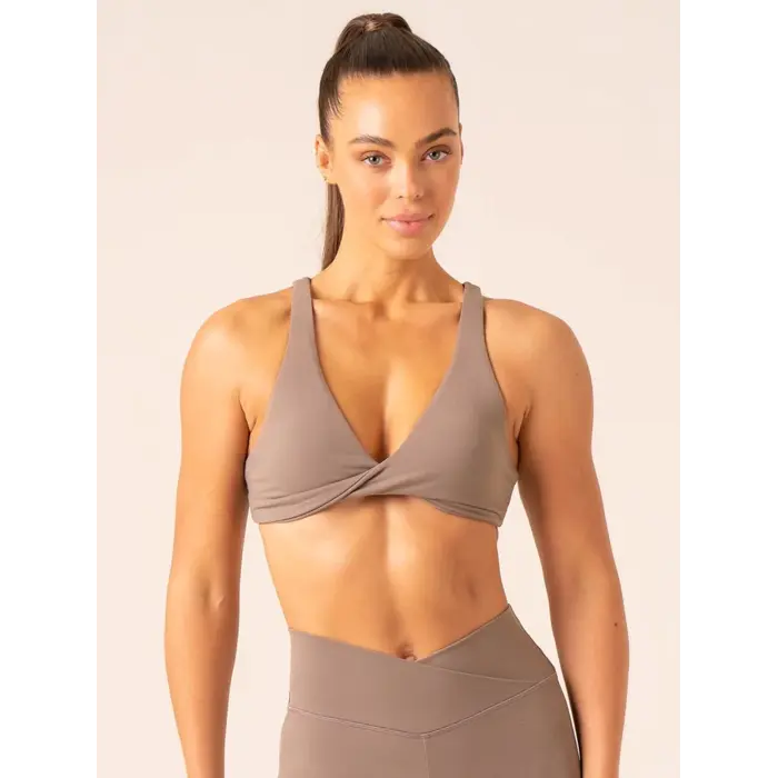 Топ Ryderwear Momentum Twist Sports Bra - Taupe