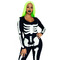 Костюм скелета, світиться у темряві Leg Avenue Womens Skeleton Bodysuit Halloween, розмір S