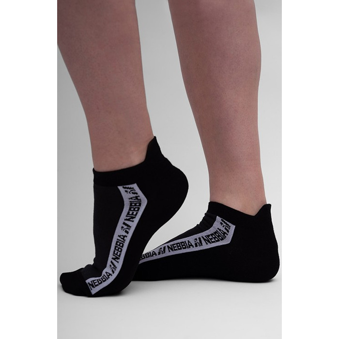 Шкарпетки NEBBIA 'STEP FORWARD' Ankle Socks Black 110