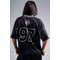 Футболка оверсайз Nebbia '97 PRIMAL Black Leopard 862