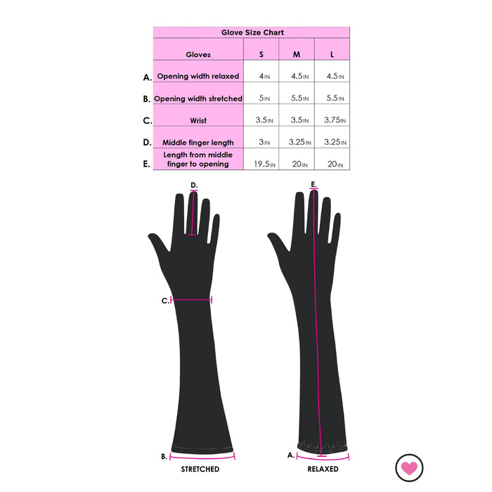 Рукавички Leg Avenue Harlequin сатинові, чорно-білі, One Size