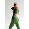 ТОП GREEN TOP WITH TULE LONG SLEEVES