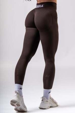 Легінси Nebbia High-Waist Push-Up Leggings POWER Dark Brown 888