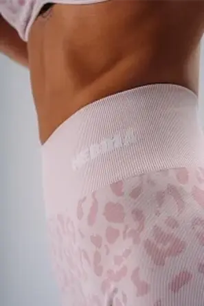 Легінси Nebbia Push-Up Compression Leopard Leggings PRIMAL Pink Leopard 849