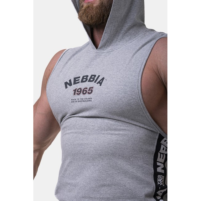 МАЙКА З КАПЮШОНОМ LEGEND-APPROVED HOODIE TANK TOP LIGHT GREY 191
