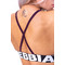 Топ Nebbia Triangle Mesh mini top 692 Bordo