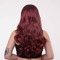 Перука довга хвиляста Fetish Hair балаяж бордо, 65 см
