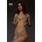 Боді Venus Iconic NAKED EDEN для танців та фотосесій з сітки/біфлексу