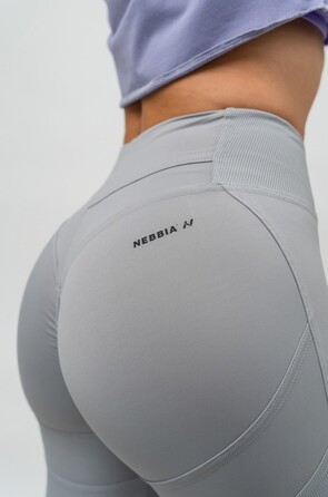 Легінси Nebbia High Waisted Shaping Leggings Glute Pump Grey 247 Light Grey