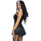Костюм черниці Leg Avenue, XS, Naughty Nun 2 предмети, чорний