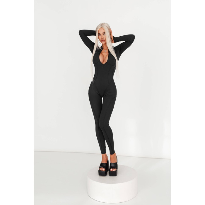 Комбінезон Fitzona Jumpsuit Fitness Black MACFTZ01