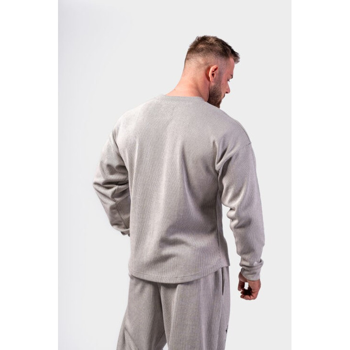 Кофта Nebbia Oversized Pullover SIGNATURE Light Grey 797